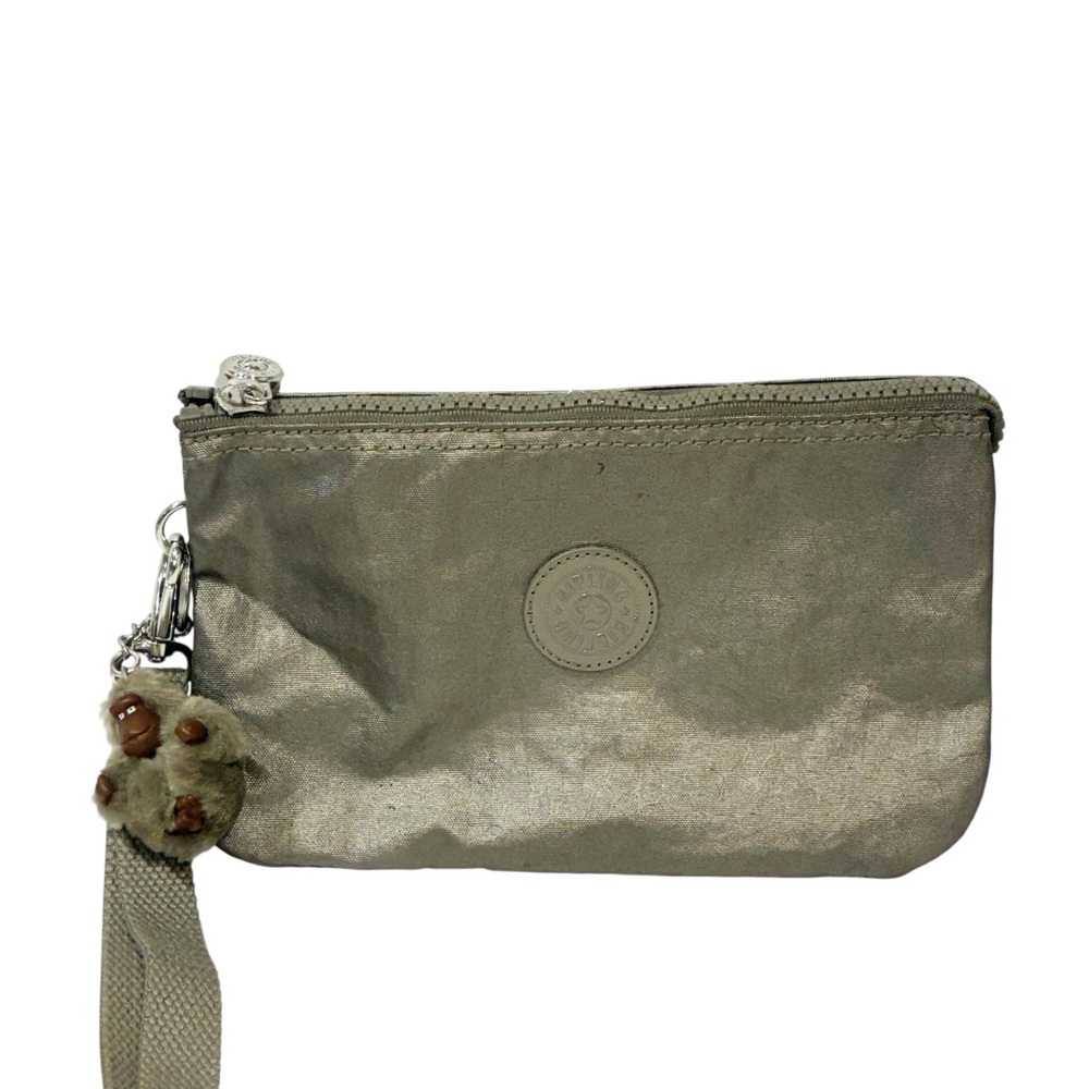 Kipling‎ Creativity Large Pouch Nylon Popping Metallic Glow Keychain AC7248
